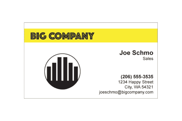 Business Card Sample 5