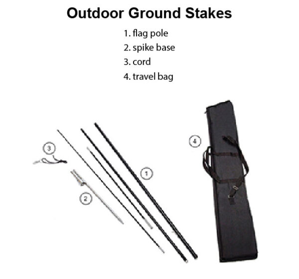 Feather Flags Ground Stakes