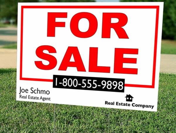 For sale Yard Sign